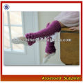 Cut Design Kid Casual Socks/Dark Purple Crochet Girls Leg Warmer/High Quality Hot Sale Open Knitted Leg Warmer